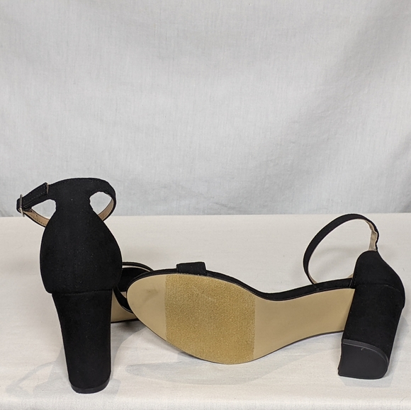 NEW Madden Girl Women's Piia Round Toe Platform Pump Sz 7.5 black 3.75 inch heel - Picture 3 of 4